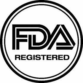 FDA Registered — instalação registrada no FDA